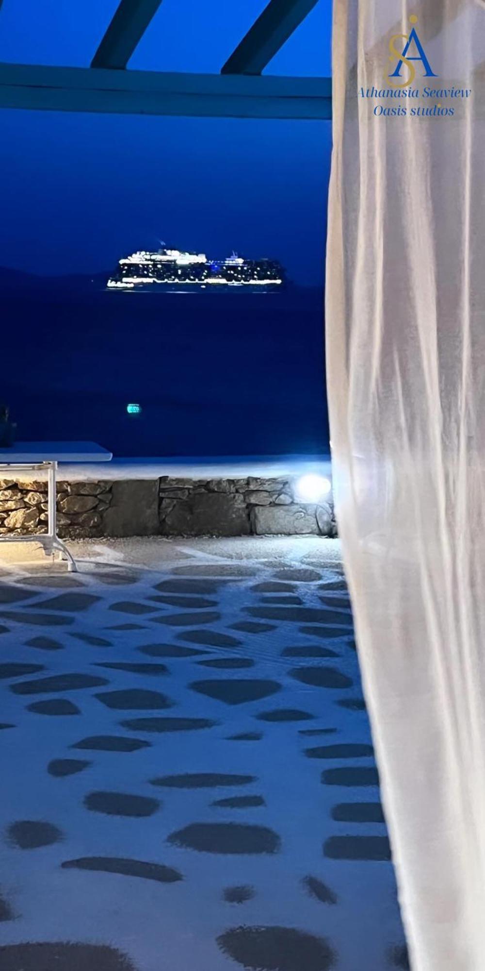Mykonos Athanasia Seaview Oasis Studios By The Port Houlakia  ภายนอก รูปภาพ