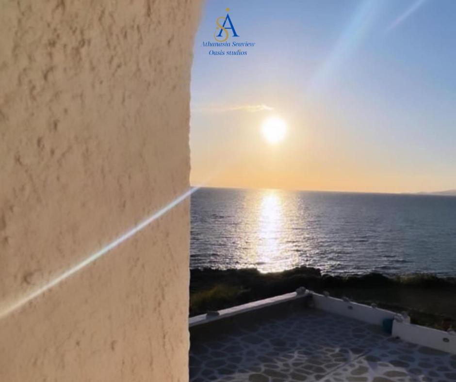 Mykonos Athanasia Seaview Oasis Studios By The Port Houlakia  ภายนอก รูปภาพ