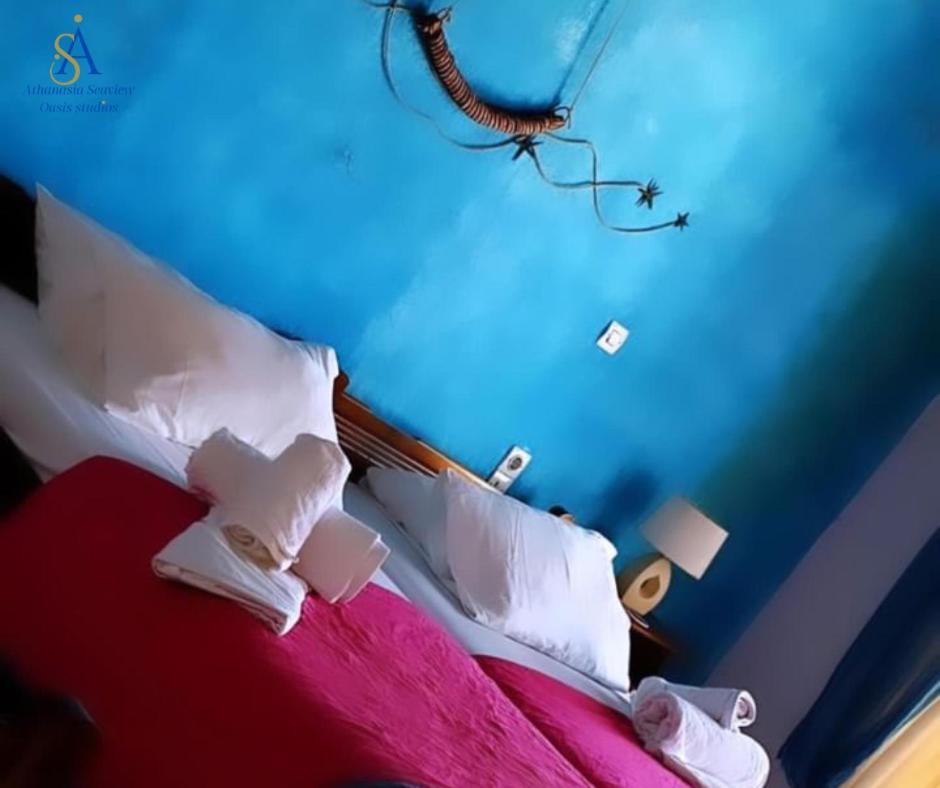 Mykonos Athanasia Seaview Oasis Studios By The Port Houlakia  ภายนอก รูปภาพ